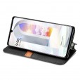 LG Stylo 6 Case, Leather Wallet Card Holder Flip Strong Magnetic Shockproof Kickstand Strap Phone Cover