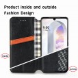 LG Stylo 6 Case, Leather Wallet Card Holder Flip Strong Magnetic Shockproof Kickstand Strap Phone Cover