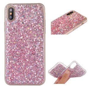 Bling Glitter Soft Ultra Slim Gel Rubber Cover Case, For Samsung Galaxy S22 Plus