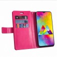 Samsung Galaxy A20 & A30 Case, 9 Cards Holder Folio Flip Leather Zipper Purse Magnetic Wallet with Strap, Money Pocket Kickstand Full Protective Cover