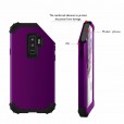 Samsung Galaxy S9 Plus Case,Layers Heavy Duty Shockproof Rugged Anti-Scratch Wireless Charging Support Anti-slip Bumper Silicone TPU Cover