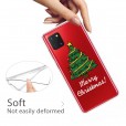 Samsung Galaxy A91/S10lite/M80S Case,Merry Christmas Pattern Case Silcione Clear Protective Shockproof Cover