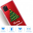 Samsung Galaxy A91/S10lite/M80S Case,Merry Christmas Pattern Case Silcione Clear Protective Shockproof Cover