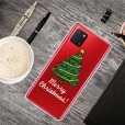 Samsung Galaxy A91/S10lite/M80S Case,Merry Christmas Pattern Case Silcione Clear Protective Shockproof Cover