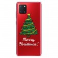 Samsung Galaxy A91/S10lite/M80S Case,Merry Christmas Pattern Case Silcione Clear Protective Shockproof Cover