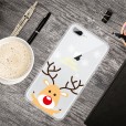 iPhone 7& iPhone 8& iPhone SE 2020 (4.7 inches ) Case,Merry Christmas Pattern Case Silcione Clear Protective Shockproof Cover