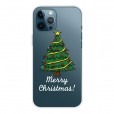 iPhone 12 Mini  (5.4 inches) 2020 Release Case,Merry Christmas Pattern Case Silcione Clear Protective Shockproof Cover