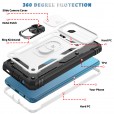 Rugged Ring Stand Shockproof Hard Smart Phone Case Cover