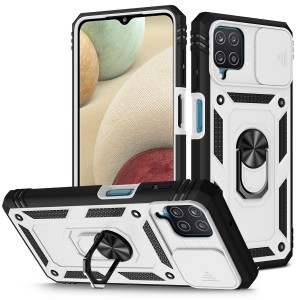 Rugged Ring Stand Shockproof Hard Smart Phone Case Cover, For Samsung S21 Ultra