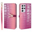 Beautiful Gradient Color Luxury Wallet Leather Flip Smart Phone Case Cover With Magnetic Closure