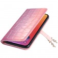 Beautiful Gradient Color Luxury Wallet Leather Flip Smart Phone Case Cover With Magnetic Closure