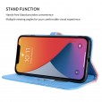 Beautiful Gradient Color Luxury Wallet Leather Flip Smart Phone Case Cover With Magnetic Closure