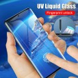 [1 Pack] Oneplus 8 Screen Protector, Full HD Curved Edge [Liquid UV Tempered Glass][Exclusive Solution for Ultrasonic Fingerprint] Easy Install Kit for Oneplus 8 2020