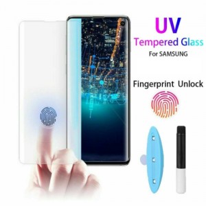 [1 Pack] Galaxy S9 Screen Protector,UV Liquid Tempered Glass Anti-scratch Full Glue Screen Protector Film For Samsung Galaxy S9, Clear, For Samsung S9